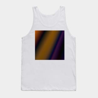 BROWN BLUE ABSTRACT TEXTURE ART Tank Top